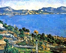 L'estaque, vue du golfe de Marseille